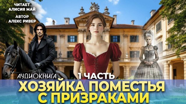 Аудиокнига "Хозяйка поместья с призраками" (1 часть)