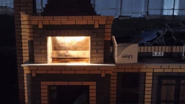 Как сделать свет в мангале