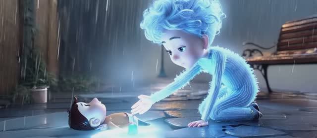 "Дождливая история". Мультфильм, анимация.