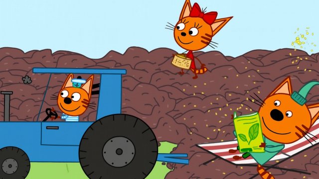 Три Кота — Мультфильм для Детей | Приключения в Карелии| Три Кота Мультик Смотреть |Развивающая Игра