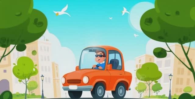 Городские машинки мультик