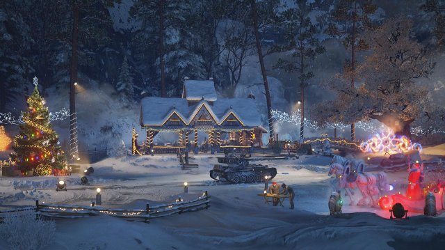 Мир танков. В ожидании новогоднего события.