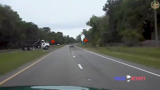 Intense High Speed Sheriff Pursuit Ends With PIT Maneuver in Marion County, Florida