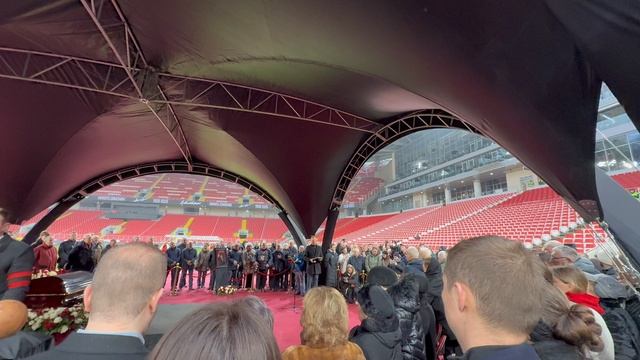 ПРОЩАЙ ЛЕГЕНДА … ПОХОРОНЫ НИКИТЫ СИМОНЯНА 27.11.2025 ЛУКОЙЛ АРЕНА #спартак
