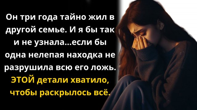 Истории из жизни. "Муж скрывал двойную жизнь три года". Аудио рассказы