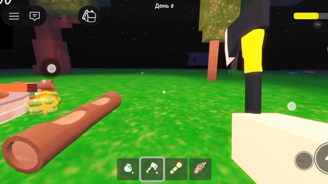 Играю В 99 Ночей в Лесу в Роблокс с другом