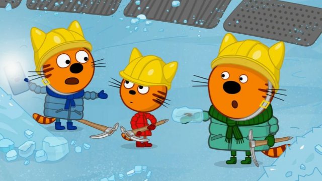 ТРИ КОТА ЗИМНИЕ КАНИКУЛЫ - ТРИ КОТА МУЛЬТИКИ ДЛЯ ДЕТЕЙ - МУЛЬТИК ИГРА