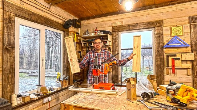 Сезон изготовления мебели открыт! Делаем комнату дома прадеда красивее и удобнее