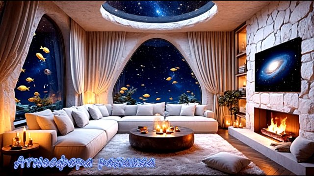 Невероятная атмосфера для отдыха и релакса в сопровождении прекрасной музыки Океан релакса