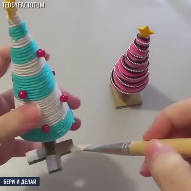 3 идеи новогодних украшений