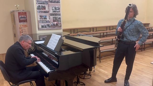 К Вебер. Концерт для фагота с оркестром на мажор 1 часть. Захар Огиенко, 17 лет, Минск, Беларусь