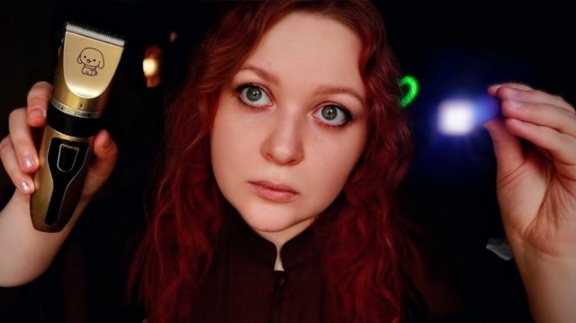 АСМР Нежный ГРУМИНГ подписчика 🤤✂️ ASMR ролевая игра, триггеры, мурашки, нежный шепот 😻