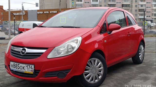 Обзор автомобиля OPEL CORSA год 2008