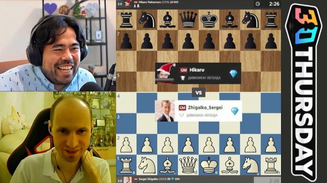 В УХЕ СТРЕЛЯЕТ! Сергей Жигалко - Хикару Накамура 27.11.2025