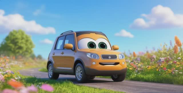 Гонка с друзьями мультик