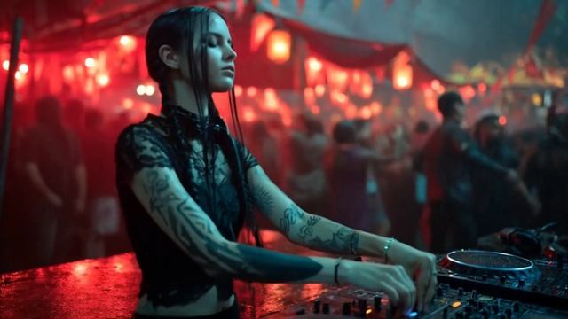 Музыка в машину. Клубная музыка. Hypnotic Dark Shroud _ Industrial Tech Flow 2025. Клипы.