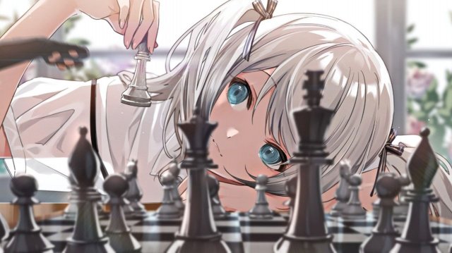 Играем в шахматы (стараюсь тащить, п.с не вышло)