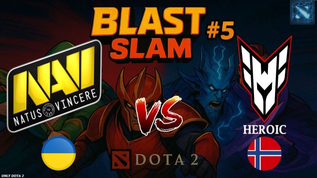 ОБОЗВАЛ УБ*ЮДКОМ В ПРЯМОМ ЭФИРЕ | NaVi vs Heroic (BO1) BLAST Slam 5