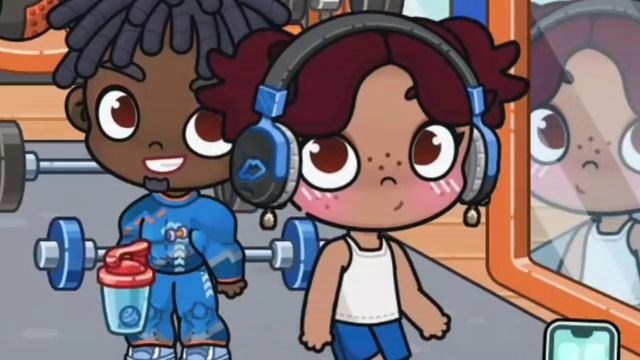 Влог в спортзале 🙌🏼!  Но... #аватар ворлд #влог