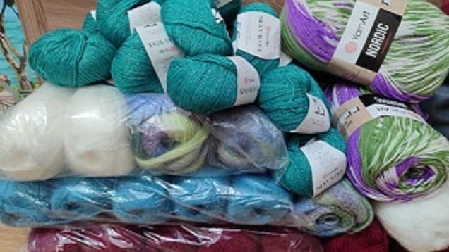 Купила новинки эксклюзивной новой Пряжи и новые спицы. Обзор посылки с интернет магазина.