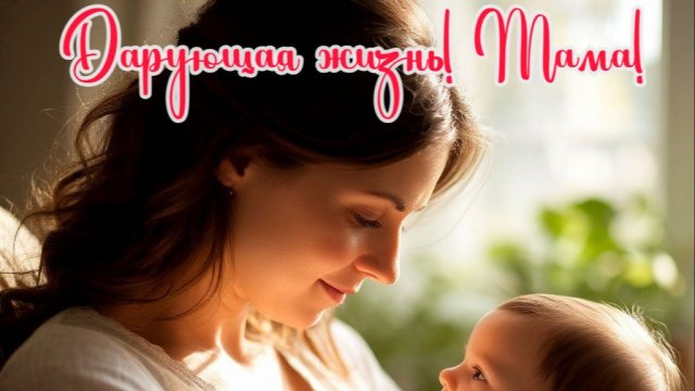 Та, которая дарит жизнь! Мама! Премьера трека!