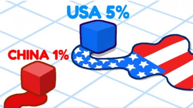 Играю в мир.io Окрошка Roblox