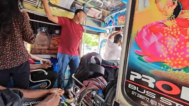 Снова поругались в автобусе! Едем в Мириссу, на юг Шри-Ланки. Вилла Зуберат, румтур.