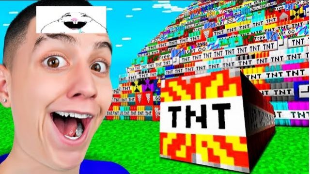 ТЕСТИМ ТНТ В МАЙКРАФТЕ ПАРА 31 НА 31