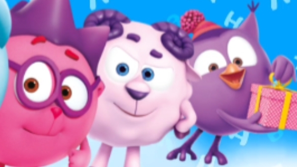 СМЕШАРИКИ. УЧИМСЯ ЧИТАТЬ СО СМЕШАРИКАМИ. Развивающие игры для детей. Чтение и слоги. Учим буквы