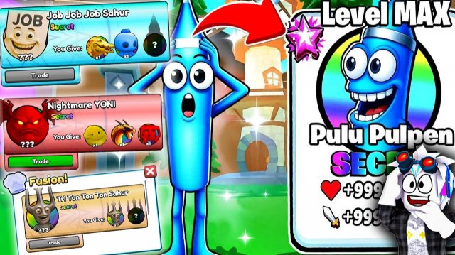 МАКСИМАЛЬНАЯ ЭВОЛЮЦИЯ Pulu Pulu Pulu Pulpen И СЛИВЫ НОВОГО ОБНОВЛЕНИЯ В Brainrot Evolution! ROBLOX