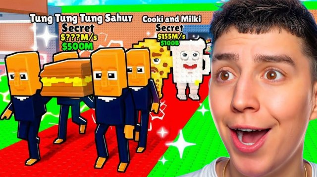 Tung Tung Tung Sahur ВОСКРЕС! АДМИН МАШИНА и НОВОГОДНИЕ БРЕЙНРОТЫ Steal a Brainrot