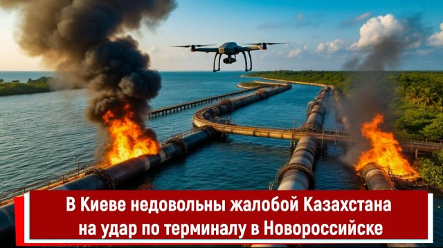 В Киеве недовольны жалобой Казахстана на удар по терминалу в Новороссийске