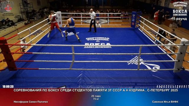 20 75 кг Никифоров Семен Политех Савинов Илья ВИФК