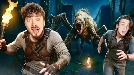 ВПЕРВЫЕ ОСТАЛИСЬ НОЧЬЮ В БЕСКОНЕЧНОМ ЛАБИРИНТЕ!