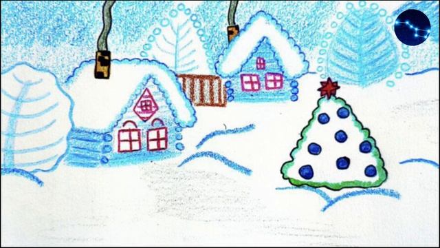 Если снег лежит кругом / Татьяна Гусарова / Новогоднее ДЕТЯМ / Учим стих вместе