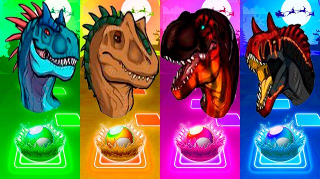 Coffin Dance Динозавры 246 уровень - Мультики про Динозавров | МУЛЬТФИЛЬМЫ ДИНОЗАВРЫ в Tiles Hop