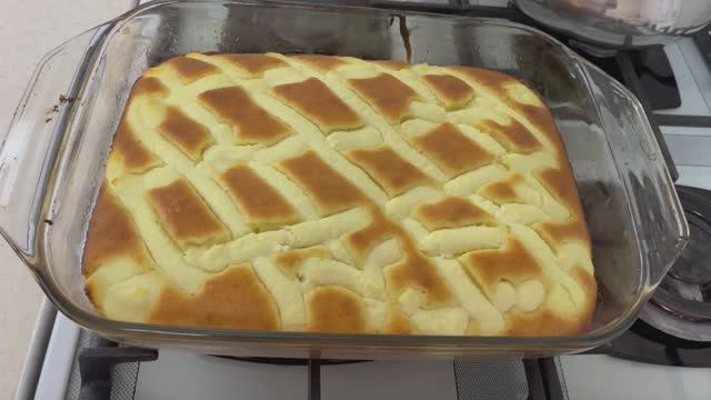 Печем очень вкусный пирог с творогом!🍰🔥