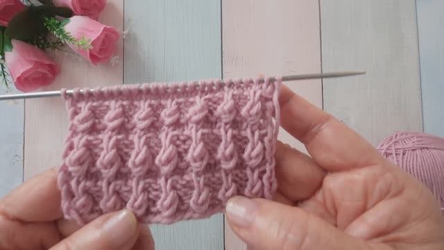 Объемный рельефный узор..