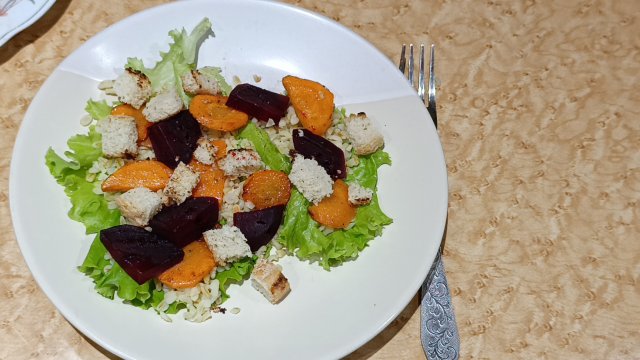 Оригинально! Рецепт салата от Семёна. Не знала даже, что салат с булгуром - это вкусно!