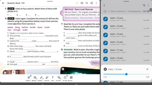 Solutions Pre-Intermediate Student's Book audio 1.16 unit 2a