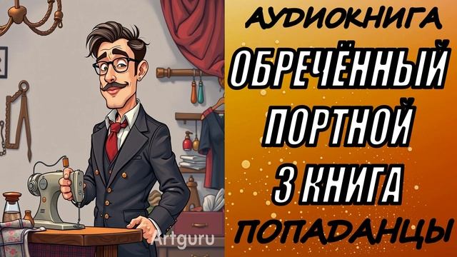 АУДИОКНИГА. ПОПАДАНЦЫ "ОБРЕЧЁННЫЙ ПОРТНОЙ 3" 3 КНИГА