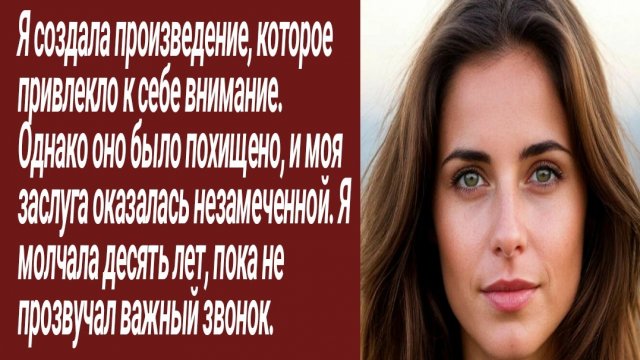 Истории для Вас/Я создала произведение, которое привлекло к себе внимание../Жизненные истории