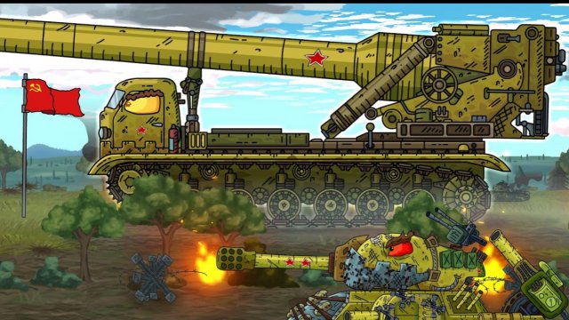 Этот Монстр-Грузовик с Огромным орудием! Ремонт Карла-44