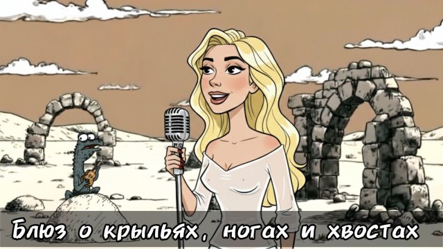 Блюз о крыльях, ногах и хвостах (Дарья Безбородова, Дмитрий Гусаров)
