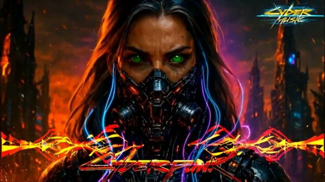 Industrial Cyber Techno • Dark Bass Mix • Cyberpunk • Free Copyright Music