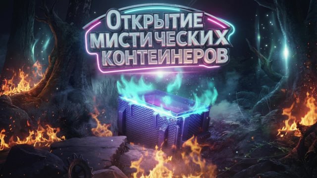 Tanks Blitz Мистические контейнеры! Окуп.