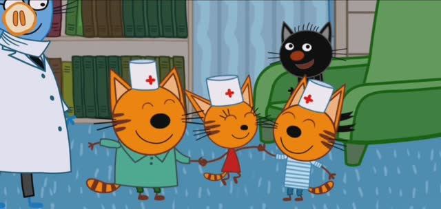 Три Кота Мультфильм Прививки