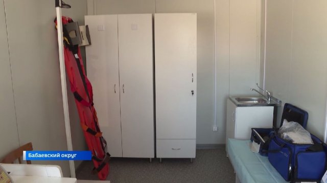 Новый модульный ФАП начал работу в деревне Тимошкино Бабаевского округа