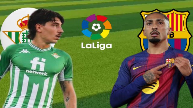 ФУТБОЛ ЧЕМПИОНАТ ИСПАНИИ LA LIGA.  БЕТИС- БАРСЕЛОНА.  ТЕКСТОВАЯ ОНЛАЙН ТРАНСЛЯЦИЯ.