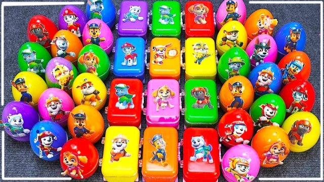 Мультики для детей. Слайм и Щенячий патруль. Смотреть онлайн мультики залипалки для малышей